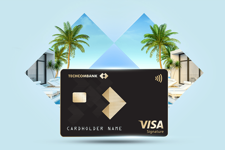 Thẻ đen Techcombank Visa Signature