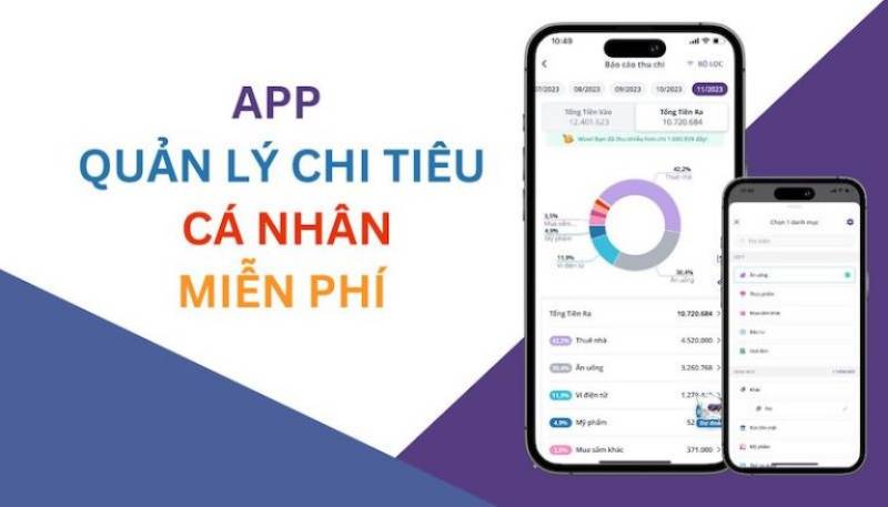 app quản lý chi tiêu